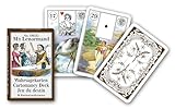 Piatnik - 194115 Mlle.Lenormand Tarot & Wahrsagekarten, Rot, Schwarz