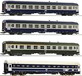 Roco 6200080 H0 4er Set Personenwagen 'Arlberg-Express', SNCF, Ep. IV, Set 4