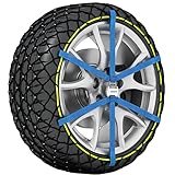 MICHELIN EASY GRIP EVOLUTION 17 Schneekette Auto Textilschneekette 2 Stück | Reifen Schneekette Ultraleistungsfähig Einfache Handhabung