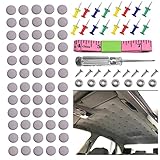 60 Stück Kfz-Reparaturnieten Dachhimmel Reparaturknopf Auto Dach Nieten Auto Dach Reparatur von Autodachschnallen Schnalle für Alle Autos