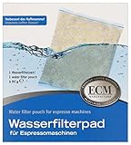 ECM Wasserfilterpad für Espressomaschinen - 3 Kissen je 90 g