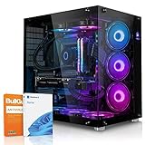 Megaport High End Gaming PC Intel Core i9-12900F 16-Kern bis 5,10GHz Turbo • Windows 11 • Nvidia GeForce RTX3060Ti • 32GB RAM • 2TB M.2 SSD • Wasserkühlung • WLAN • Gamer pc Computer Gaming rechner