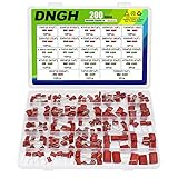 Kondensator Polypropylen 200 Stück Kondensatoren Set Folienkondensatoren Sortiment Metallfilm Kondensatoren Metallisierte Kondensator Sortimentskit 400V und 630V 1nf 10nf 22nf 47uf 330nf 470nf 1uf