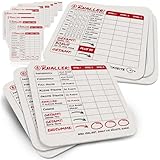 Funke & Brand Bierdeckel Spiel Der Knaller - Bierdeckelspiel DER KNALLER 50er Set - Ausgefallenes Wüfelspiel Bierdeckel - Coaster Getränkeuntersetzer Tischuntersetzer Deko Quadratisch für Getränke