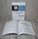 IHC Werkstatthandbuch Fahrgestell Traktor 554 644 744 844 844S