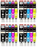 Amaprint 20 XL Patronen kompatibel mit Canon PGI 520 CLI 521 passend für Pixma IP3600 IP4600 IP4700 MP540 MP550 MP560 MP620 MP630 MP640 MX860 MX870
