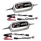 2x CTEK MXS 5.0 12V 0,8A/5A BATTERIELADEGERÄT LADEGERÄT LADEERAHLTUNGSGERÄT ERHALTUNGSGERÄT KFZ LADEGERÄT BATTERIE LADEKABEL