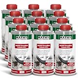 MATHY-DropStop Dichtungs-Additiv (12x250 ml) - Öl-Additiv stoppt Ölverlust im Motor, Getriebe, Hinterachsen & Servolenkungen - regeneriert Dichtungen