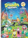 SpongeBob SquarePants 12-Month 2026 Planner Calendar (Includes Stickers)