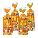 STEINER's Low Carb High Protein Pasta Probier Box | 95-99% weniger Kohlenhydrate | Fusilli (250g), Tagliatelle (250g), vegane Fusilli (250g), vegane Tagliatelle (250g)