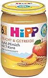 HiPP Bio Frucht & Getreide Apfel-Pfirsich mit 7-Korn, 190 g