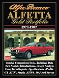 ALFA ROMEO ALFETTA Gold Portfolio 1972-1987: Road Test Book: Road and Comparison Tests, Model Introductions, History. Design Analysis and Technical Data Articles