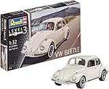 Revell Modellbausatz Auto 1:32 - Volkswagen VW Käfer 1968 (VW Beetle) im Maßstab 1:32, Level 3, originalgetreue Nachbildung mit vielen Details, 07681