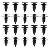 VGOL 40 Stück Türverkleidungs-Halteclips Kompatibel mit Wrangler YJ CJ7 CJ8 Scrambler 6033862 4005099 796255 Kunststoff Auto Innentür Kartenverkleidungs-Clips