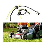 CGEAMDY Universal Benzinfilter Kit, Benzinschlauch Dichtung, Kraftstoffleitung Rasenmäher Benzinfilter Ersatzteile, für Rasentrimmer Heckenschere (2 Stück, 24CM+15CM)