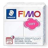 Staedtler 8020-0 - Fimo Soft Normalblock, 57 g, weiß