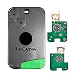 Für Renault Laguna Espace 2 Tasten 433Mhz Auto Smart Schlüssel Karte PCF7947 ID46 Chip Fernbedienung Schlüssel schlüssellosen Ohne Logo