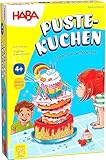 HABA Pustekuchen - Geschicklichkeitsspiel ab 4 Jahren - Fördert Lippen- & Mundmotorik - Zielen und Pusten - Artikelnummer 1307030001