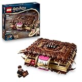 LEGO Harry Potter Beißendes Monsterbuch der Monster – Interaktives Spielzeug mit Rückziehmotor und beißendem Mund – mit Neville Longbottom Mini-Figur – Geschenk für Kinder, Harry Potter Fans – 76449