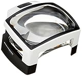 Eschenbach Optik Eschenbach 1566 Standlupe Vergroeßerungsfaktor: 3 x Linsengroeße: (L x B) 100mm x 75mm, Gold