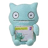 Hasbro Sincerely Uglydolls Warmly Yours Ice-Bat Stuffed Plush Toy, Inspired by The Uglydolls Movie, 8" Tall
