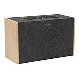 MEDION P61142 WLAN Lautsprecher mit Amazon Alexa, 2 x 10 W RMS, Fernfeld-Spracherkennung, Steuerung von kompatiblen SmartHome Geräten, Multiroom, Party-Mode, DLNA, Kabellose Musikübertragung