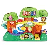 Vtech Baby Kugelbahn-Baumhaus – Interaktive Kugelbahn mit Leuchttasten, Tieren und spannenden Elementen – Für Kinder von 12-36 Monaten