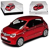 Renautl Twingo III Rot 5 Türer 3. Generation Ab 2014 Version Ab Facelift 2019 1/43 Norev Modell Auto