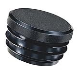 Lamellenstopfen Rund – Made IN Germany – 4 Stück Hochwertige Kunststoffstopfen als Schutz für Rohrabdeckung, Stuhlbeinkappen, Verschlussstopfen, Rohrstopfen (4, 40mm)