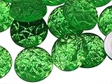 18 mm Peridot .PD2 Acryl Barock Cabochons, mit flacher Rückseite, hochwertig, Pro-Grade, 25 Stück