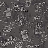 Landhaus Tapeten Italien Kaffee Küche