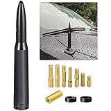 Bingfu Autoantenne Mast Bullet Shape Auto Antenne Ersatz Kompatibel mit Ford F Series Raptor Super Duty Ranger Explorer Dodge RAM 1500 2500 3500 Heavy Duty Classic Pickup KFZ Truck