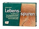 Lebensspuren: Erzählkarten für Biografiearbeit, Gedächtnistraining und Erzählcafés