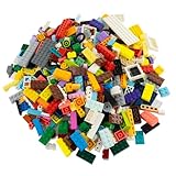 Lego® Steine bunt gemischt - 200 Stück - Bausteine, Sondersteine, Fliesen, Platten - Bausteine für kreatives Bauen, Geschenk für Mädchen und Jungen ab 3 Jahren