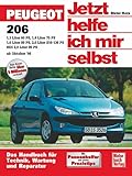 Peugeot 206: Benziner: 1,1 Liter (60 PS), 1,4 Liter (75 PS), 1,6 Liter (89 PS), 2,0 Liter S16 (136 PS). Diesel: HDI 2.0 Liter (90 PS). Das Handbuch ... und Reparatur (Jetzt helfe ich mir selbst)
