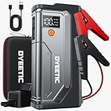 Starthilfe Powerbank 7000A, Auto Starthilfe für 12V Fahrzeuge (alle Benzin und 12,0L Dieselmotoren), 12V Auto Batterien Booster mit LED Taschenlampe Tragbare USB Ladegerät und Starthilfekabel