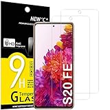 NEW'C 2 Stück, Panzer Schutz Glas für Samsung Galaxy S20 FE / S20 FE 5G, Frei von Kratzern, 9H Härte, HD Displayschutzfolie, 0.33mm Ultra-klar, Ultrabeständig
