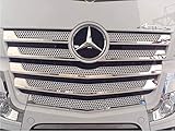 ACTROS MP4 Edelstahl-Chrom-Frontgrillblenden-Set, 11-teilig (breite Kabine)