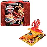 Bakugan 3.0 Baku-Tin mit Special Attack Mantid, hochwertige Metall-Aufbewahrungsbox mit individuell zusammenstellbarer Actionfigur und Sammelkarten, für Kinder ab 6 Jahren
