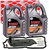 BandelOne enthält Febi Teilesatz Automatk+Fuchs ATF 4134 passend für Getriebe 722.9