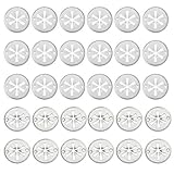 TANCUDER 30 Stück Starlock Sicherungsscheiben Edelstahl Klemmscheiben Hitzeschutzblech 304 Edelstahl Starlock-Unterlegscheiben Hitzeblech Starlock Scheiben für Verschiedene Autos