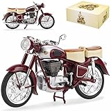 Ixo Simson AWO 425 S Rot Braun DDR Atlas Collection 1/24 Modellcarsonline Modell Motorrad