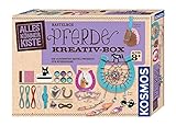 Kosmos 604363 AllesKönnerKiste Pferde Kreativ-Box. DIY-Bastelset für Mädchen und Jungen ab 8 Jahren, Set für den Kindergeburtstag. Die schönsten Bastelprojekte für Pferdefans