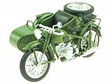 N. N. Imz M72 Ural Sidecar DDR Ostalgie Motorrad Modell Atlas 1:24