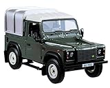 Land Rover - Defender 90 mit Verdeck (grün), Britians hochwertiges Spielzeug aus Metall und Kunststoff zum Spielen und Sammeln. Für Kinder ab 3 Jahren und Liebhabern von originalgetreuen Nachbildungen