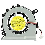 vhbw CPU/GPU Lüfter kompatibel mit Samsung NP530U3B, NP530U3C, Ativ Book 5, NP530U4E, NP532, NP530 Notebook Laptop, mit 3-Pin-Stecker