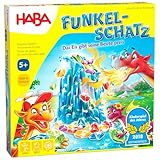 HABA Funkelschatz – Kinderspiel des Jahres 2018, 3D Fantasy Brettspiel für die Familie, fördert Feinmotorik und taktisches Geschick – Spieleklassiker für Kinder ab 5 Jahren – 130340200