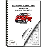 VW Polo 4 Typ 9N (01-10) 3-Zyl. 1,2l Benzinmotor 54-70 PS Reparaturanleitung