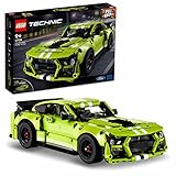 LEGO 42138 Technic Ford Mustang Shelby GT500, Modellauto-Bausatz, Spielzeugauto, Rennauto für Kinder und Teenager mit Rückziehmotor, Geschenk zu Weihnachten