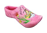 MB Clogs Original Holländische Hausschuhe Damen in rosa